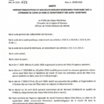 Arrêté Préfectoral COVID-19