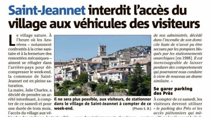 Presse – Nice-Matin 19 février 2021