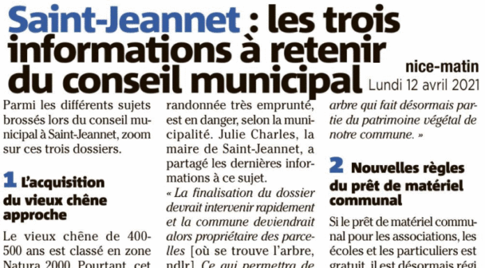 Presse 12 avril 2021