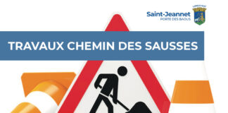 SAINT-JEANNET TAVAUX CHEMIN SAUSSES