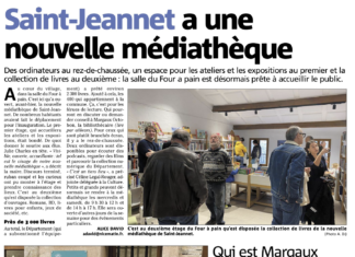 Presse : Nice-Matin 23/01/2023