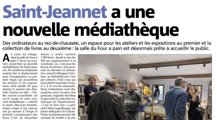 Presse : Nice-Matin 23/01/2023