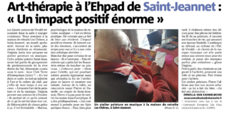 Presse : Nice-Matin 26/01/2023
