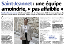 Presse : Nice-Matin 30/01/2023