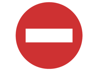 Circulation interrompue