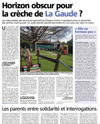 Presse : Nice-Matin 15/03/2023