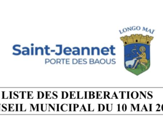 LISTE DES DELIBERATIONS CONSEIL MUNICIPAL DU 10 MAI 2023