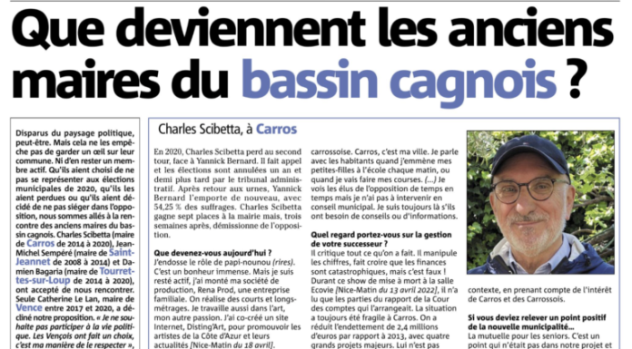 Presse : Nice-Matin 21/06/2023