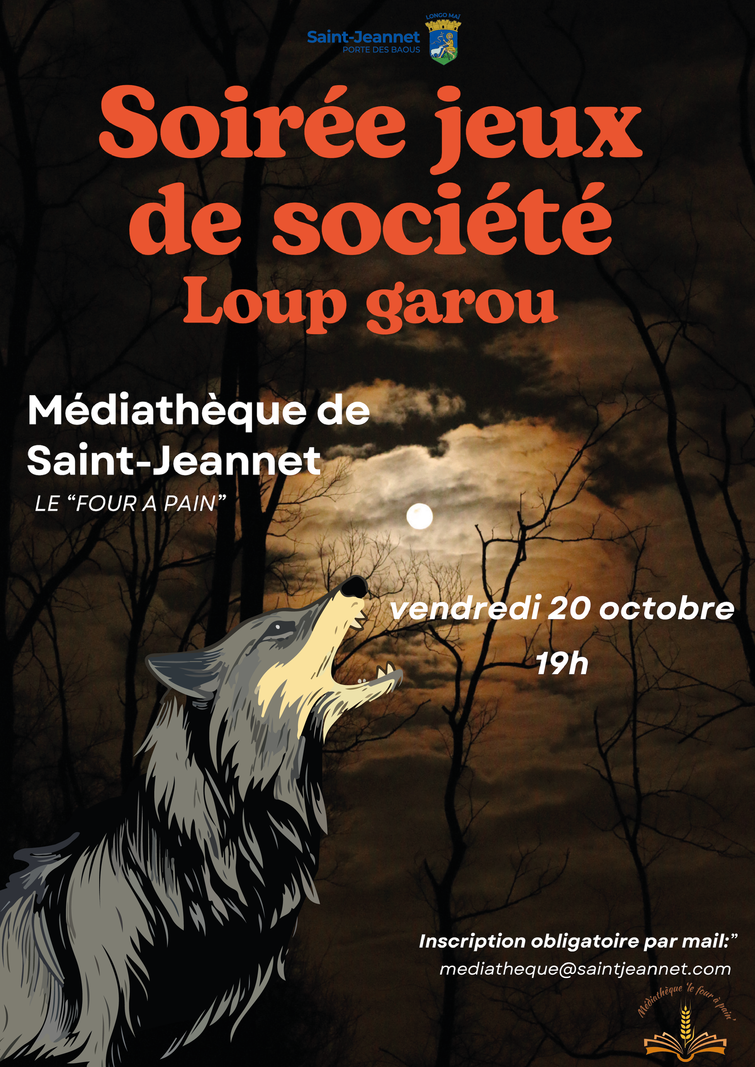 Soirée jeux de société - Loup garou - Saint-Jeannet