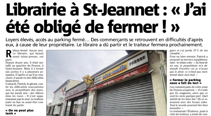 Presse : Nice-Matin 30/10/2023