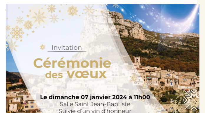 Cérémonie des vœux