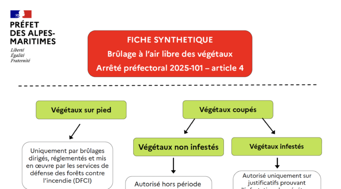 RAPPEL – Brûlage à l’air libre des végétaux