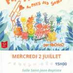 Spectacle musical pour enfants – Festival « Partir en Livre »