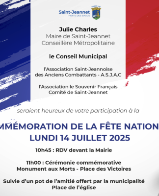 Invitation 14 juillet