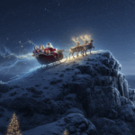 Le père Noël s’installe à Saint-Jeannet