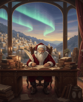 Le père Noël grinchard