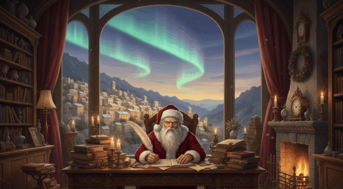 Le père Noël grinchard