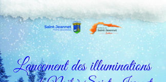 Lancement des illuminations de Noël