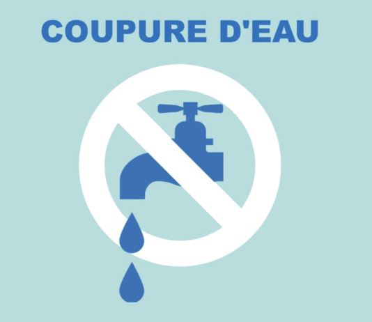 Coupure d’eau programmée 18/2