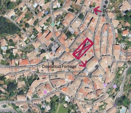 INFORMATION TRAVAUX – Rue du Château (côté Mairie)