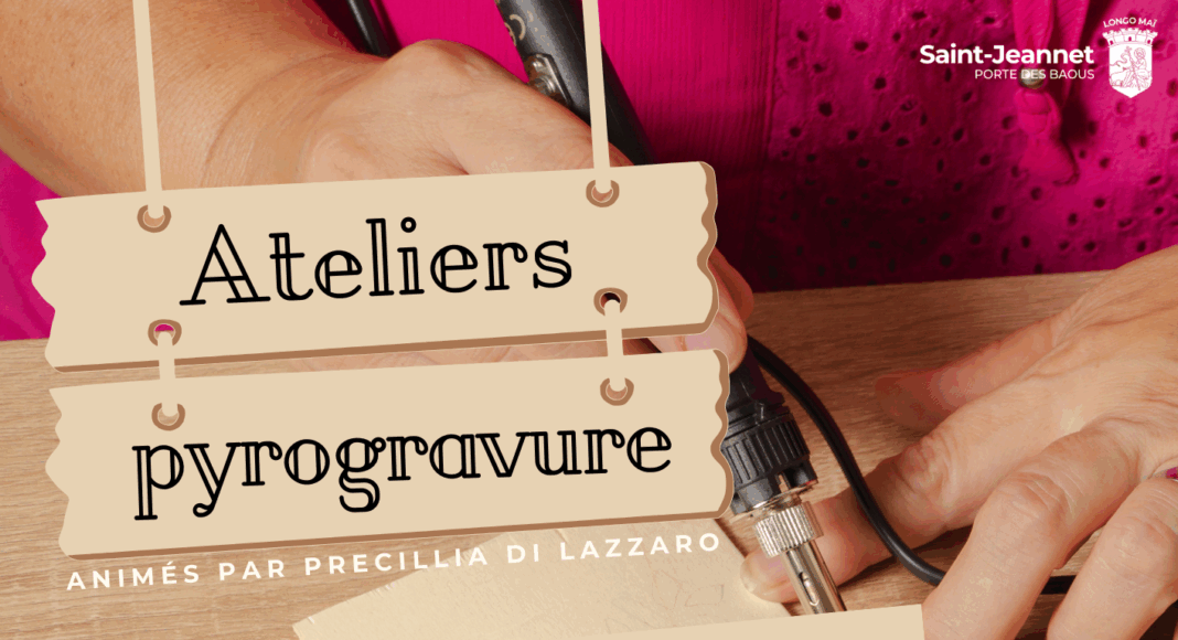 Ateliers pyrogravure à la médiathèque