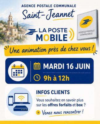 Informations clients : La Poste mobile