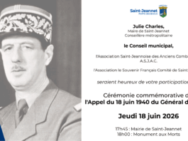 Cérémonie de l’appel du 18 juin 1940