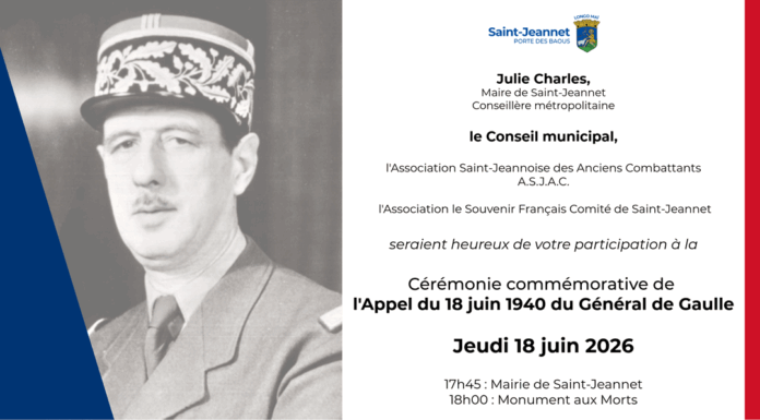 Cérémonie de l’appel du 18 juin 1940