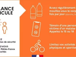 Vigilance ORANGE canicule