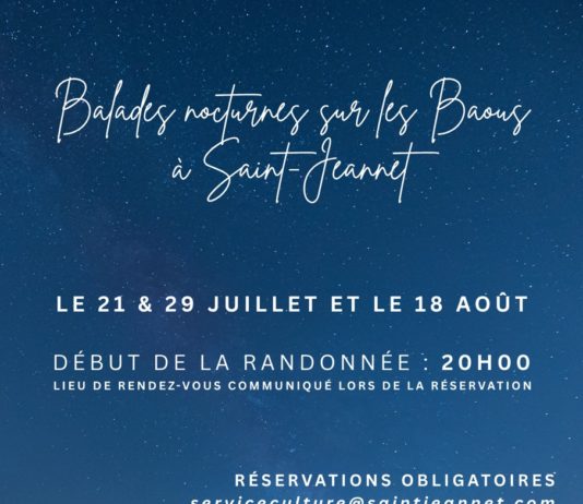 🌙 Balades nocturnes sur les Baous