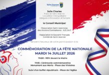 🇫🇷 Commémoration de la Fête Nationale – 14 Juillet 2026 🇫🇷