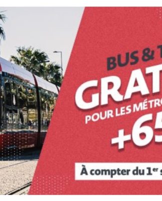 🚌 Bus et Tram GRATUITS pour les Métropolitains de 65 ans et plus !