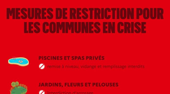 Sécheresse : Nouvelles restrictions d’eau à Saint-Jeannet