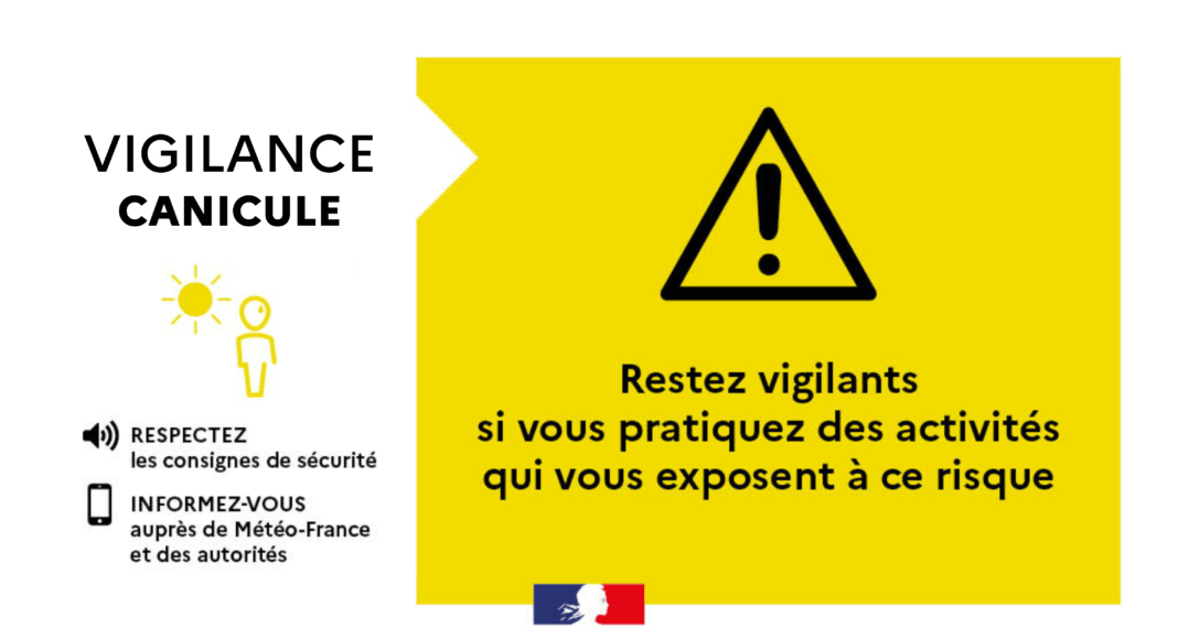 Vigilance JAUNE « canicule »