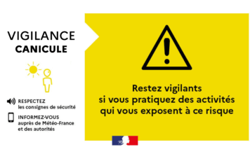 Vigilance JAUNE « canicule »