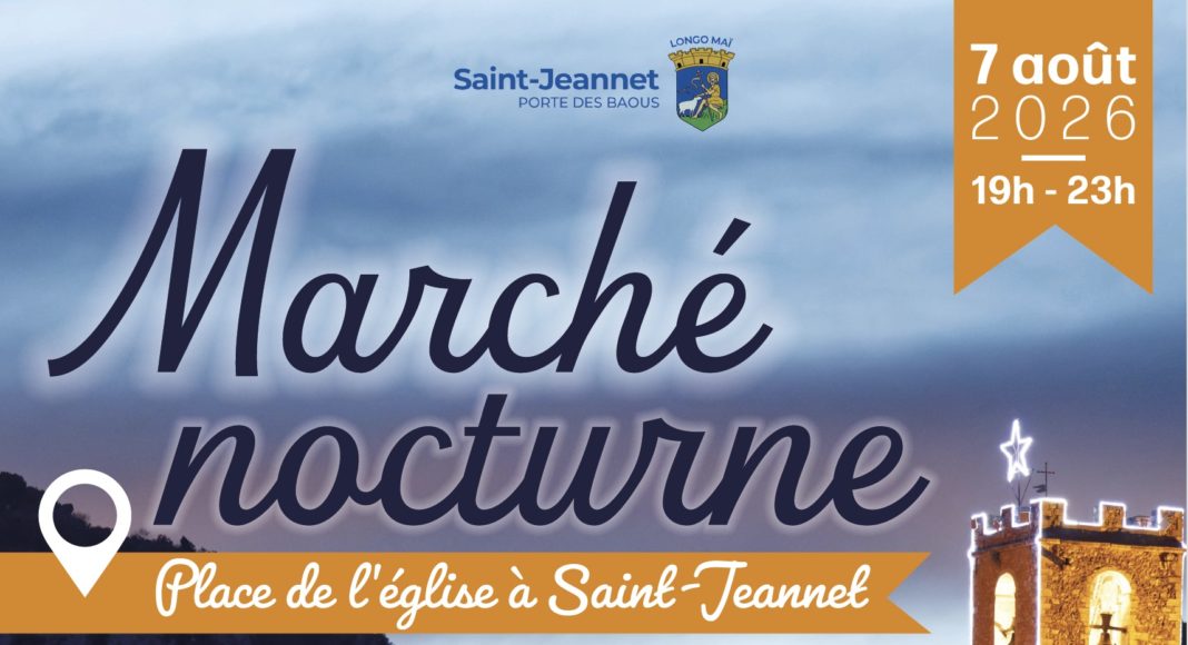 🌙✨ Premier marché nocturne de Saint-Jeannet ! ✨🌙