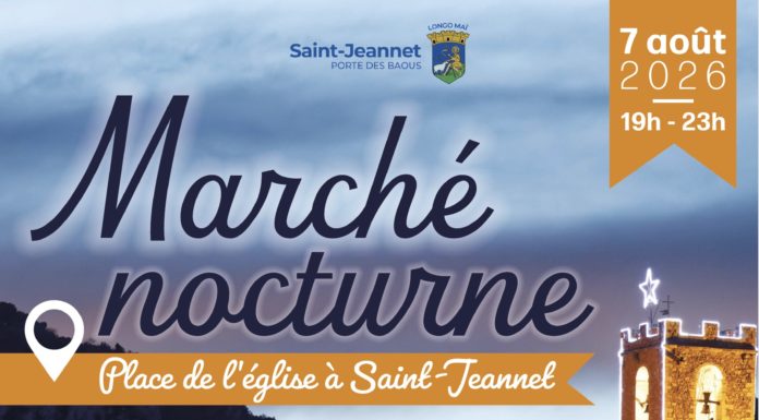 🌙✨ Premier marché nocturne de Saint-Jeannet ! ✨🌙