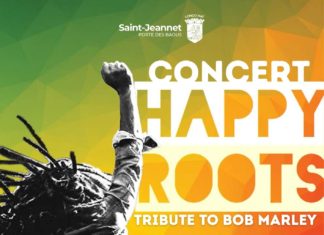 🎶 Concert en plein air : Happy Roots – Tribute to Bob Marley 🇯🇲