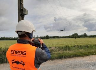 Survols de drones sur la commune — Opérations ENEDIS