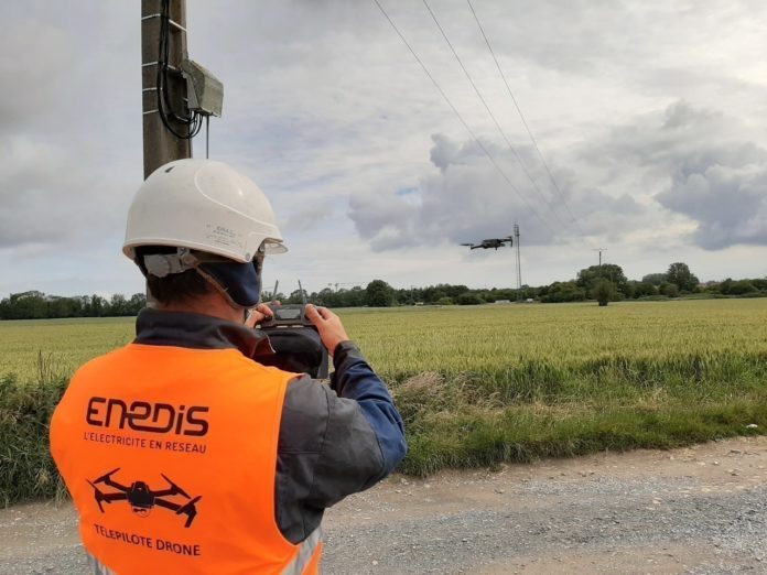 Enedis Drone Caen