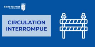 INFORMATION – FERMETURE TEMPORAIRE DE LA CIRCULATION