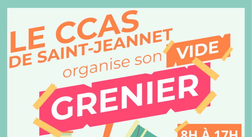 🛍️ LE CCAS ORGANISE SON VIDE-GRENIER