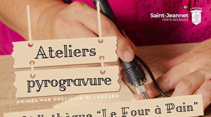 Ateliers pyrogravure à la médiathèque