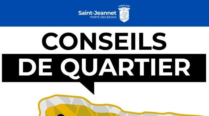 CONSEILS DE QUARTIER – SAINT-JEANNET
