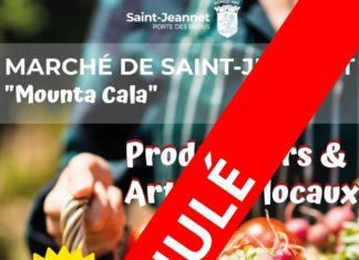 📢 ANNULATION DU MARCHÉ DE SAINT-JEANNET