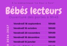 Bébés lecteurs : le nouveau calendrier est arrivé !