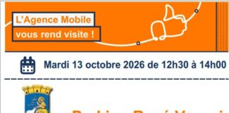 📢 PASSAGE DE L’AGENCE MOBILE LIGNES D’AZUR