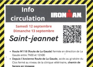 INFO CIRCULATION – SAINT-JEANNET