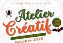 🎨 ATELIER CRÉATIF À LA MÉDIATHÈQUE LE FOUR À PAIN 📚