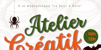 🎨 ATELIER CRÉATIF À LA MÉDIATHÈQUE LE FOUR À PAIN 📚
